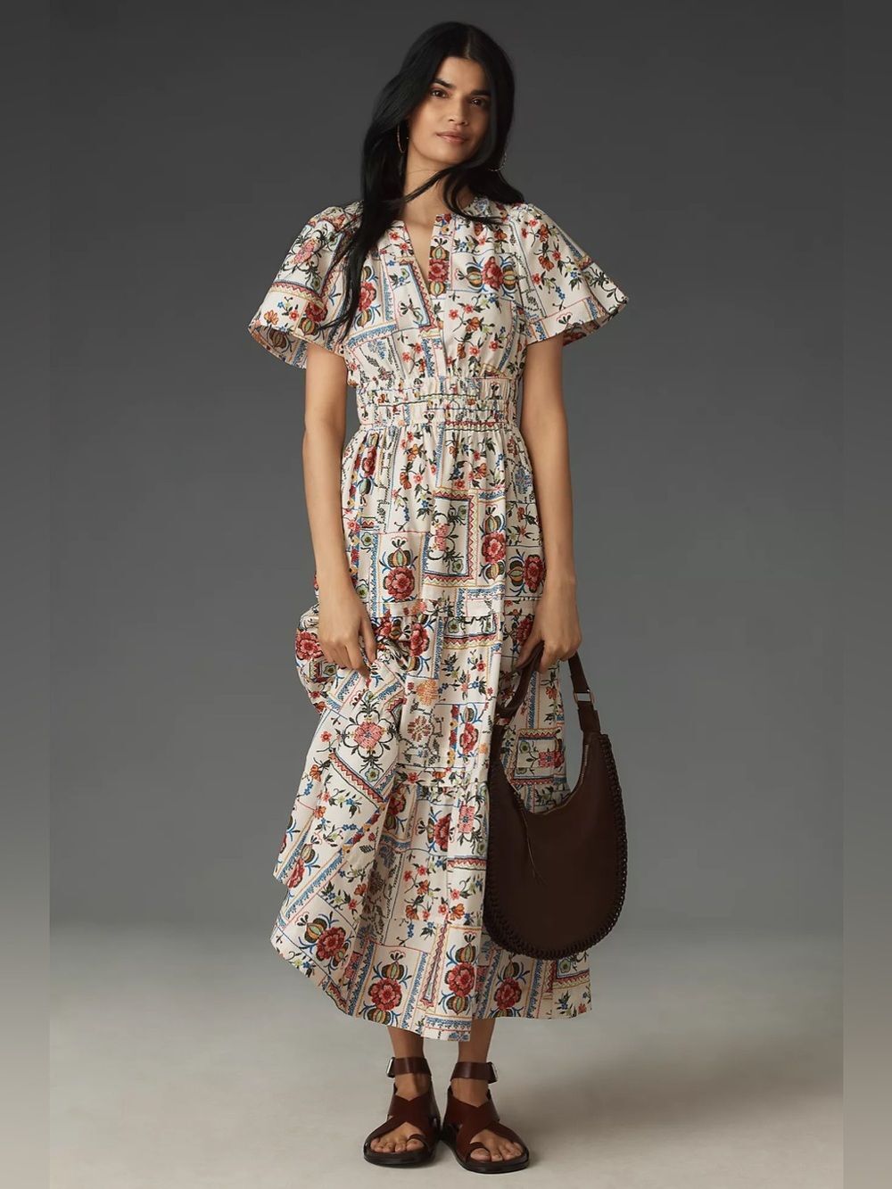 Anthropologie The Somerset Maxi Dress Size XL